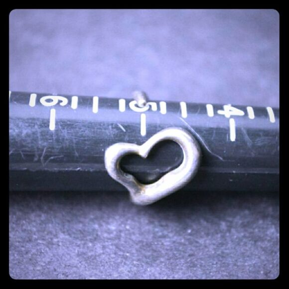 Tiffany & Co. Jewelry Tiffanys Elsa Peretti Open Heart Ring Size 5 - Picture 5 of 5